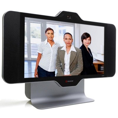 Sistem Video Conferinta Polycom HDX 4500, Display 24 inci Full HD foto