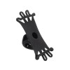 Suport universal de telefon pentru bicicleta, negru, 13x6.5x4.5 cm, Trizand, Isotrade