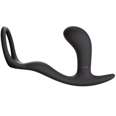 FUN FACTORY - BOOTIE RING LOVERING WITH BUTT PLUG SLATE foto