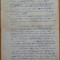 Manuscris Victor Eftimiu, 3 pagini, Elena Teodorescu, scriitor aroman