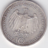 Germania 10 Marci Mark 1989, Europa, Argint