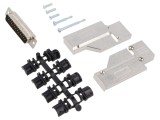 Mufă D-Sub 25 PIN Tată 90&deg; pentru Cablu