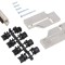 Conector D-Sub tată 90&deg; pe cablu