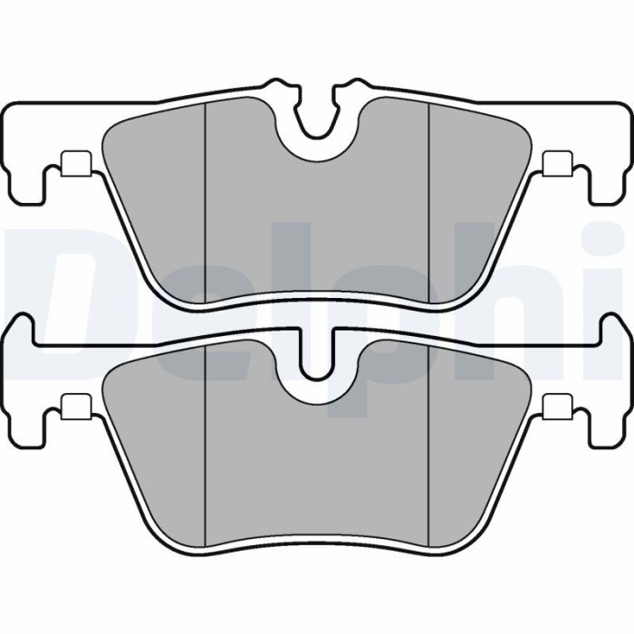 DELPHI LP2286 set placute frana,frana disc