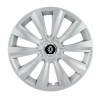 Set 4 Capace Roti Autohelix MSA&reg; potrivite jantelor de 15 inch, pentru Renault Nou model Delta Gray