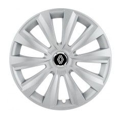 Set 4 Capace Roti Autohelix MSA&reg; potrivite jantelor de 15 inch, pentru Renault Nou model Delta Gray