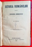 G487-I-Editie veche N. IORGA- PRIMA EDITIE-Istoria Romanilor Valenii de Munte 1908-Tipografia Neamul Romanesc cu multa grafica frumoasa stare f. buna.