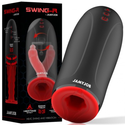JAMYJOB - SWING-R HEATING EFFECT, SWING TECH AND VIBRATION MASTURBATOR foto