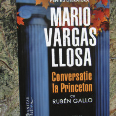 Conversatie la Princeton cu Roben Gallo – Mario Vargas Llosa