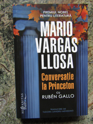 Conversatie la Princeton cu Roben Gallo &amp;ndash; Mario Vargas Llosa foto