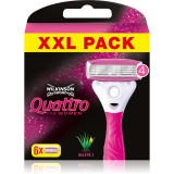 Wilkinson Sword Quattro for Women Aloe &amp; Vit. E capete de schimb 6 buc