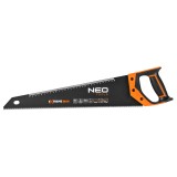 Fierastrau de mana pentru lemn 450 mm, 7TPI, acoperire PTFE, NEO