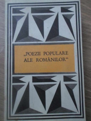 POEZII POPULARE ALE ROMANILOR-VASILE ALECSANDRI-233080 foto