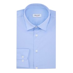 Camasa barbati slim fit albastra C002SF