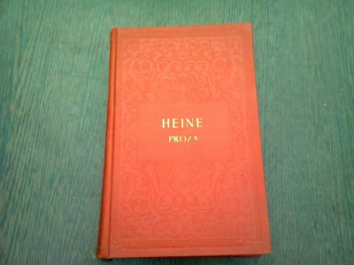 PROZA - HEINRICH HEINE foto