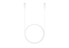 Samsung Cable USB-C to USB-C, 3A, 1.8m; White &quot;EP-DX310JWEGEU&quot; (timbru verde 0.08 lei)