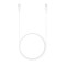 Samsung Cable USB-C to USB-C, 3A, 1.8m; White &quot;EP-DX310JWEGEU&quot; (timbru verde 0.08 lei)