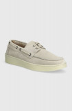 Marc O&#039;Polo mocasini din piele intoarsa barbati, culoarea bej, 40228243202100 NN1M3017