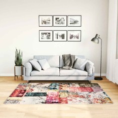 vidaXL Covor lavabil, mozaic multicolor, 120x180 cm, antiderapant