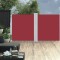 vidaXL Copertină laterală retractabilă, roșu, 170 x 600 cm 48471