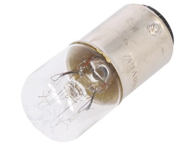 Bec Semnalizator BA15D 230V 6W foto