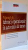 MANUAL DE TEHNICI OPERATIONALE IN ACTIVITATEA DE TURISM , 2006