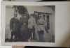 Fotografie tip carte postala, necirculata, 4 militari, primul razboi mondial