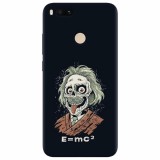 Husa silicon pentru Xiaomi Mi A1, Albert Einstein Caricature