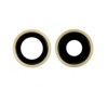 Geam Camera iPhone 11 + Rear Camera Holder + Lens, Yellow