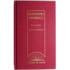 Scene istorice. Pseudokynegheticos &ndash; Alexandru Odobescu