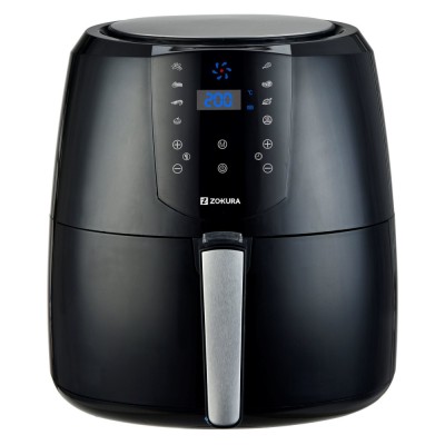 Friteuza cu aer cald, 5,2 L, 1800 W - Zokura foto