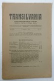 TRANSILVANIA , REVISTA ASOCIATIUNII PENTRU LITERATURA ROMANA SI CULTURA POPORULUI ROMAN , NR. 1, 1914