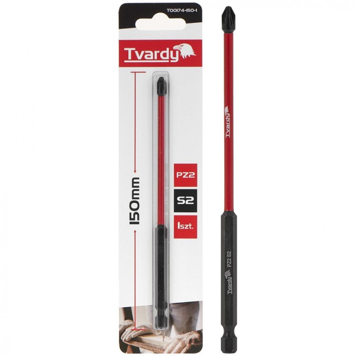 Bit de impact PZ2, 150 mm S2, Tvardy T00174-150-1