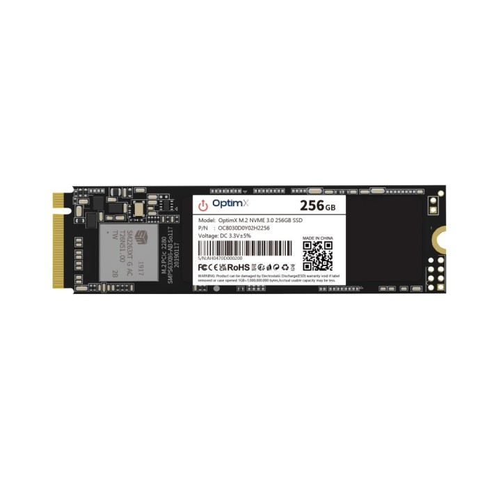 Solid State Drive OptimX M.2 NVMe 3.0 256GB SSD NewTechnology Media