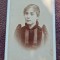 Fotografie portret femeie, tip CDV