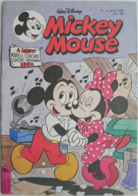 Walt Disney. Mickey Mouse Nr. 6, iunie 1993 foto