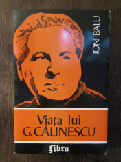 VIATA LUI G. CALINESCU -ION BALU foto