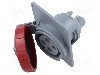 Conector alimentare AC, IEC 60309, IP69K, 16A, 415V AC, 4 pini, AMPHENOL - 2CMA167012R1000