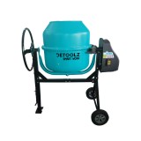 Betoniera, 230V, 1000W, coroana de fonta, capacitate 180L, DeToolz, DZ-C327