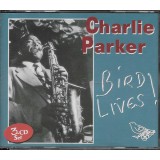 CD 3XCD Charlie Parker &lrm;&ndash; Bird Lives! (VG+)