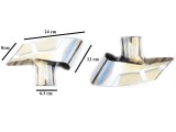 Cumpara ieftin Set Ornamente toba 6XB compatibil BMW X6