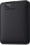 HDD extern WD 1 TB, Elements, 2.5 inch, USB 3.0, negru, &quot;WDBUZG0010BBK-WESN&quot; (timbru verde 0.8 lei)