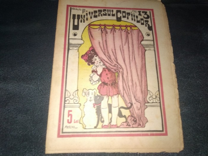 REVISTA UNIVERSUL COPIILOR NR 13 1927