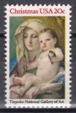SUA 1982 - Crăciun - Pictură de Tiepolo, MNH, Nestampilat