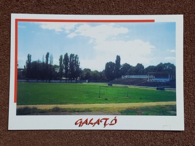 Foto-tip carte postala-fotbal - Stadionul &amp;quot;POLITEHNICA&amp;quot; GALATI foto