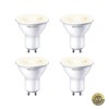 Bec LED Yeelight W1 Wi-Fi GU10 4.8W 2700K 350lm Set 4 bucati Alb YLDP004