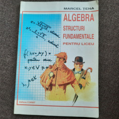 ALGEBRA STRUCTURI FUNDAMENTALE PENTRU LICEU MARCEL TENA IMPECABILA 26/0