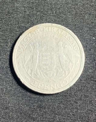 Moneda 2 Pengo 1929 Ungaria argint foto