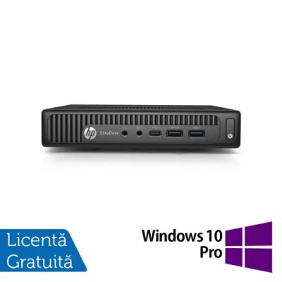 PC Refurbished HP Elitedesk 800 G2 Mini PC, Intel Core i5-6500T 2.50GHz, 8GB DDR4, 256GB SSD + Windows 10 Pro foto