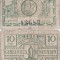 1918 , 10 centiemen ( DB WE124 ) - Wetteren ( Belgia )